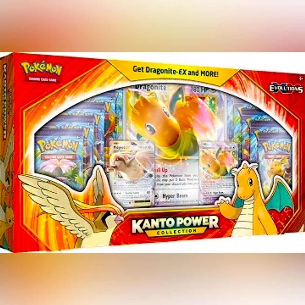 Pokemon Kanto Power Collection Box (Dragonite EX) XY Evolutions Factory Sealed